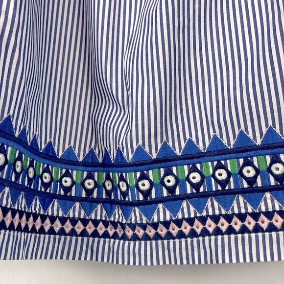 Vineyard Vines Blue and White Striped Blouse - Picture 5 of 11
